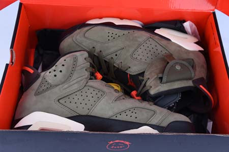 AIR JORDAN 6 TRAVIS SCOTT "MEDIUM OLIVE"