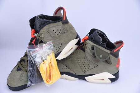 AIR JORDAN 6 TRAVIS SCOTT "MEDIUM OLIVE"