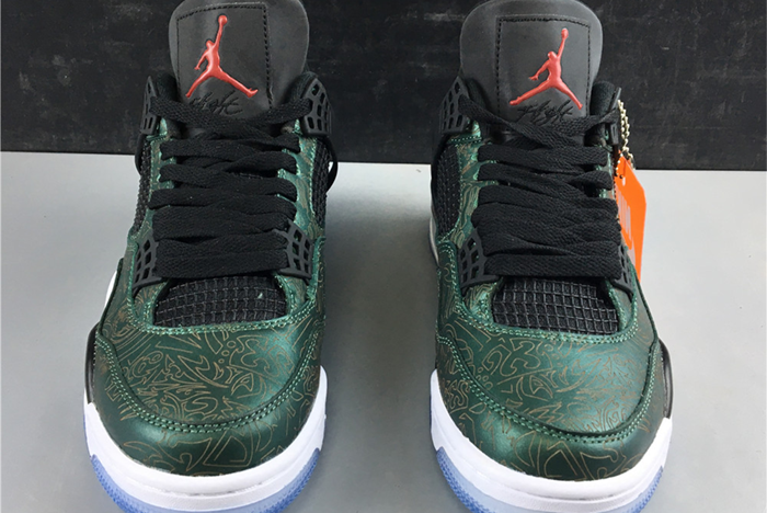 AIR JORDAN 4 RETRO "LAKER GREEN"