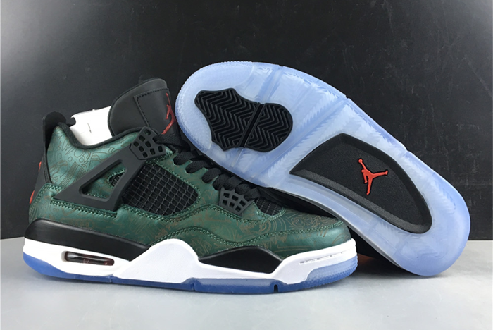 AIR JORDAN 4 RETRO "LAKER GREEN"