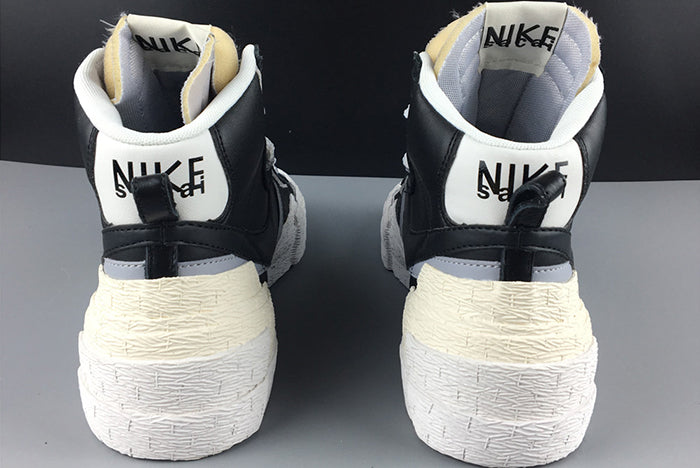 NIKE BLAZER HIGH SACAI WHITE-GREY