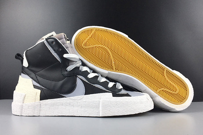 NIKE BLAZER HIGH SACAI WHITE-GREY