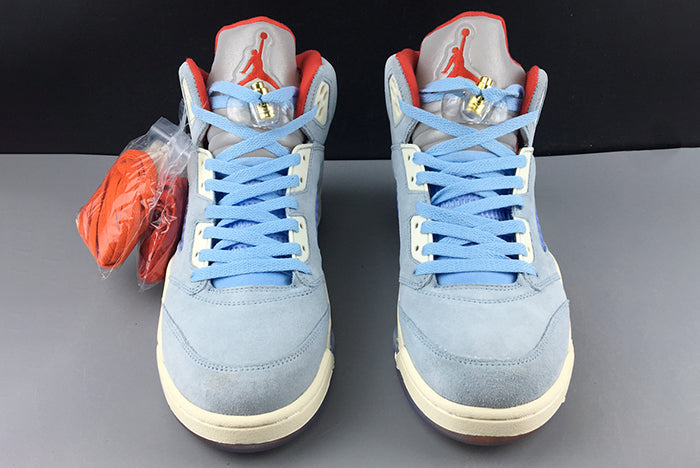 AIR JORDAN 5 RETRO "TROPHY ROOM ICE BLUE"