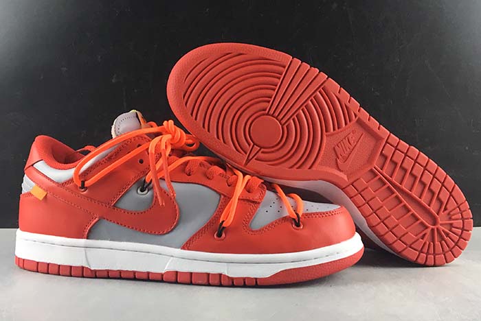 NIKE DUNK LOW OFF-WHITE "UNIVERSITY RED"