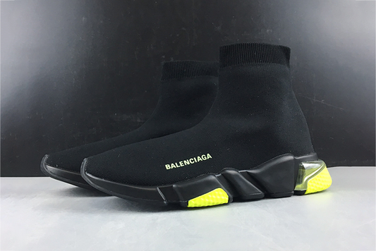 BALENCIAGA SPEED TRAINER YELLOW BLACK