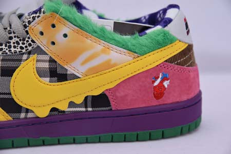 NIKE SB DUNK LOW PRO IW PURPLE/YELLOW-VIOLET-PINK 2020