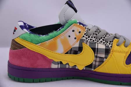 NIKE SB DUNK LOW PRO IW PURPLE/YELLOW-VIOLET-PINK 2020