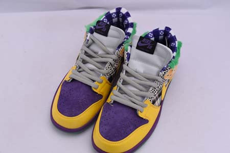 NIKE SB DUNK LOW PRO IW PURPLE/YELLOW-VIOLET-PINK 2020