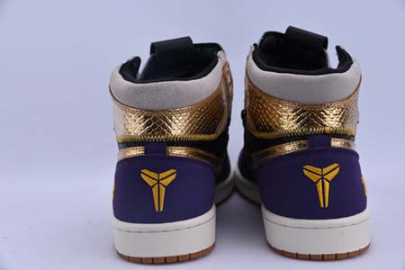 AIR JORDAN 1 HIGH OG "KOBE BRYANT BLACK-PURPLE-GOLD"