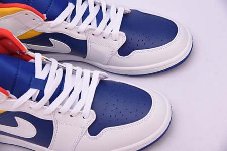 AIR JORDAN 1 MID RELEASING IN "ROYAL BLUE AND LASER ORANGE"