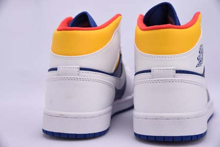 AIR JORDAN 1 MID RELEASING IN "ROYAL BLUE AND LASER ORANGE"