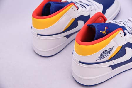 AIR JORDAN 1 MID RELEASING IN "ROYAL BLUE AND LASER ORANGE"