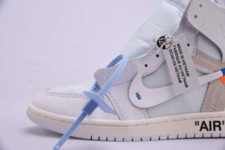 AIR JORDAN 1 RETRO "OFF WHITE HIGH WHITE"