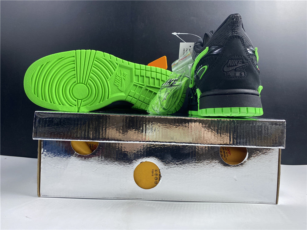 NIKE AIR RUBBER DUNK OFF-WHITE "GREEN STRIKE"