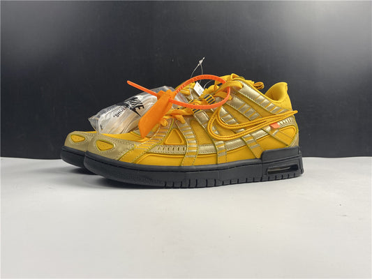 NIKE AIR RUBBER DUNK OFF-WHITE “UNIVERSITY GOLD”