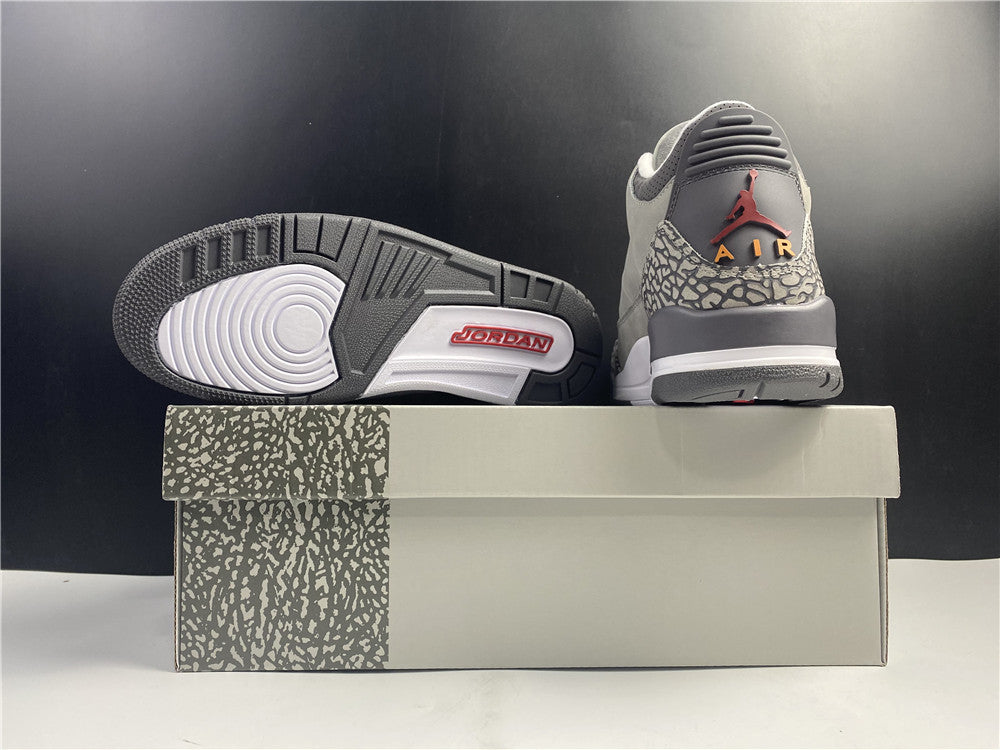 AIR JORDAN 3 "COOL GRAY''