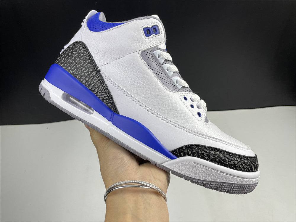 AIR JORDAN 3 RETRO "RACER BLUE"