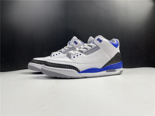 AIR JORDAN 3 RETRO "RACER BLUE"