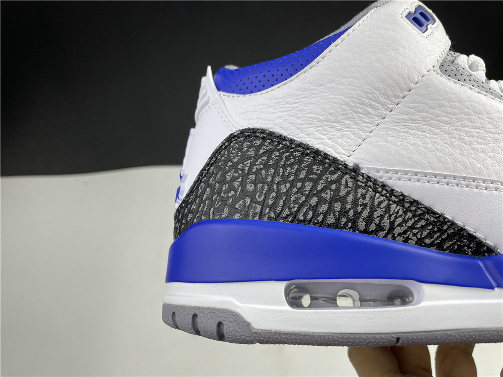 AIR JORDAN 3 RETRO "RACER BLUE"
