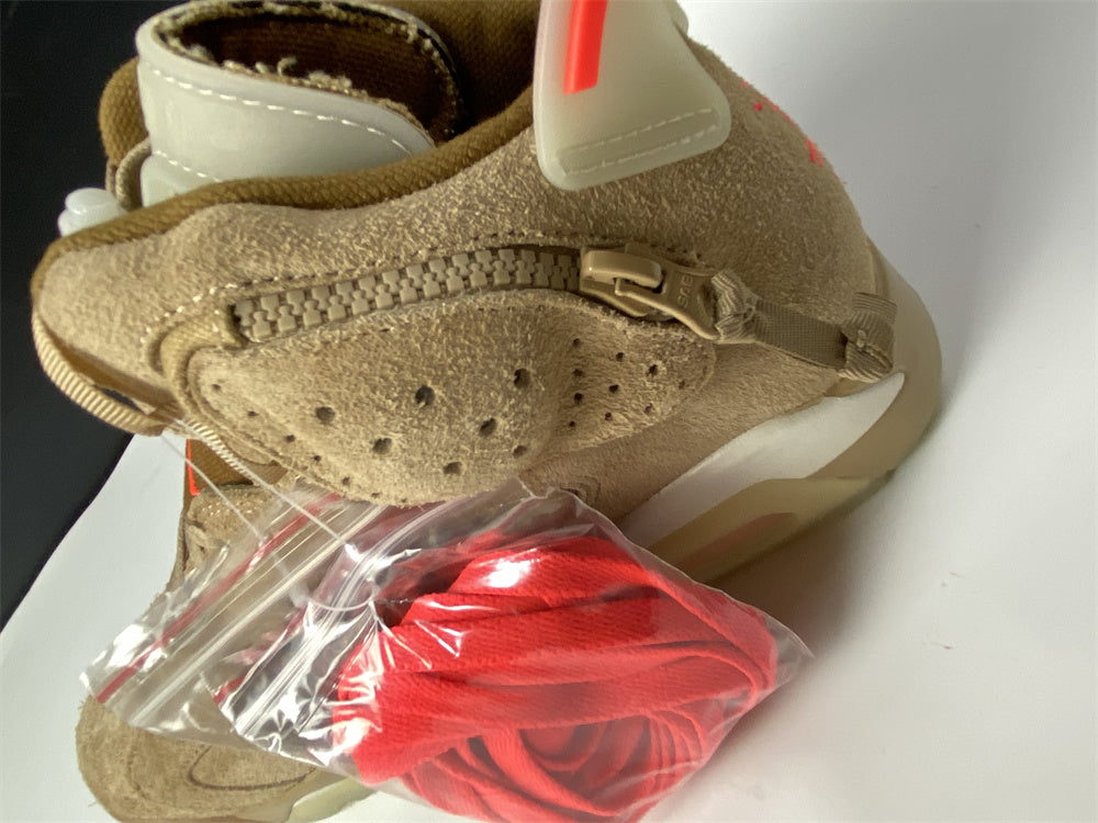 AIR JORDAN 6 RETRO "TRAVIS SCOTT BRITISH KHAKI"
