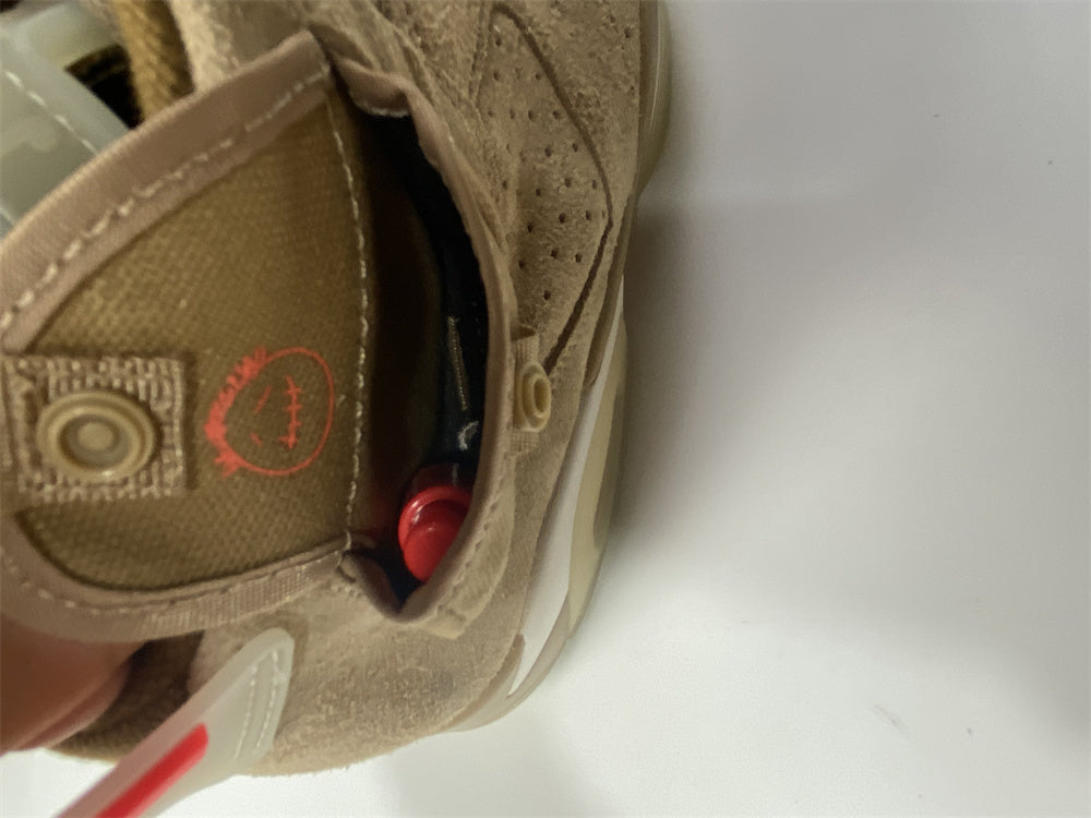 AIR JORDAN 6 RETRO "TRAVIS SCOTT BRITISH KHAKI"