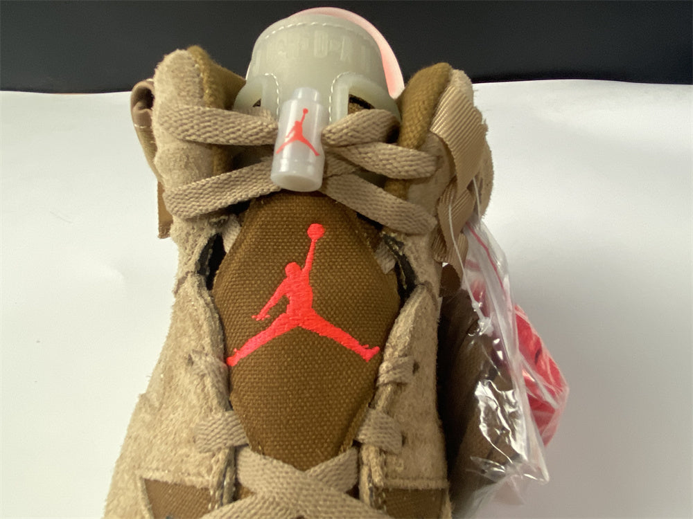 AIR JORDAN 6 RETRO "TRAVIS SCOTT BRITISH KHAKI"