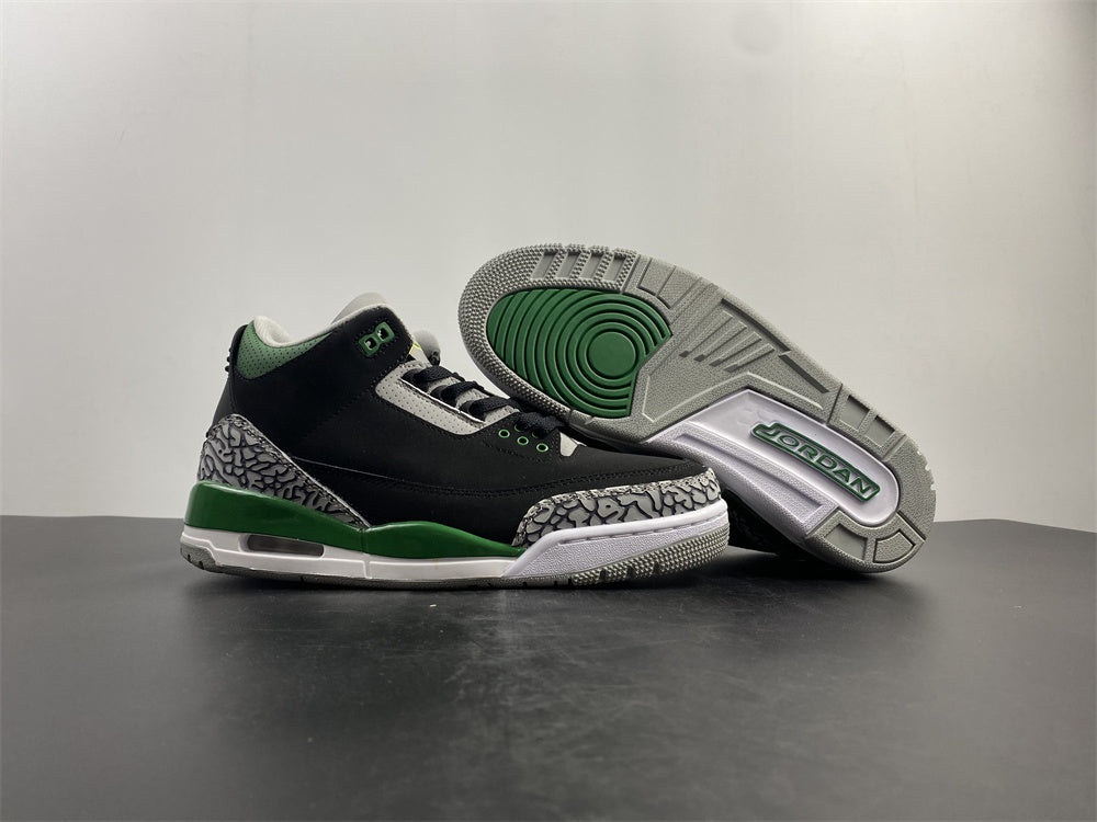 AIR JORDAN 3 RETRO "PINE GREEN"