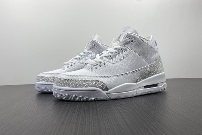 AIR JORDAN 3 RETRO "PURE WHITE 2018"