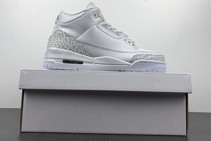 AIR JORDAN 3 RETRO "PURE WHITE 2018"