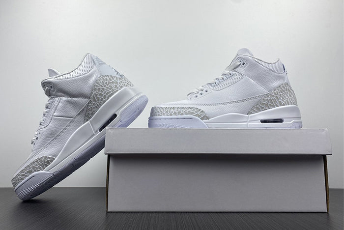 AIR JORDAN 3 RETRO "PURE WHITE 2018"