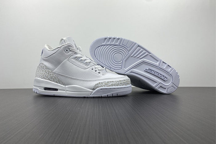 AIR JORDAN 3 RETRO "PURE WHITE 2018"