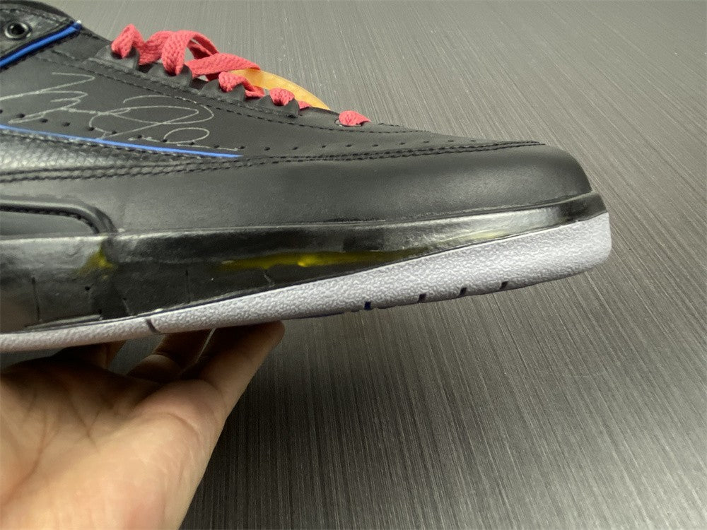 AIR JORDAN 2 RETRO LOW SP OFF-WHITE "WHITE BLACK BLUE"