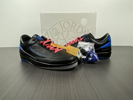 AIR JORDAN 2 RETRO LOW SP OFF-WHITE "WHITE BLACK BLUE"