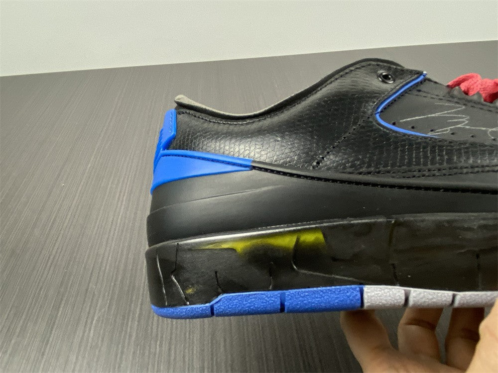 AIR JORDAN 2 RETRO LOW SP OFF-WHITE "WHITE BLACK BLUE"