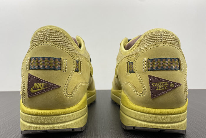 NIKE AIR MAX 1 TRAVIS SCOTT "CACTUS JACK "SATURN GOLD"