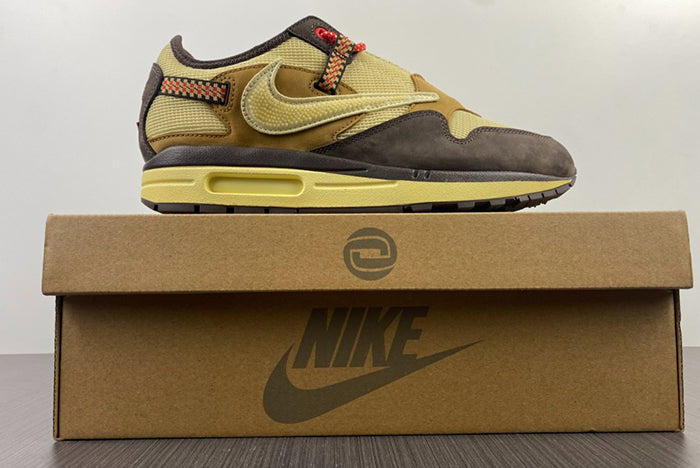 NIKE AIR MAX 1 TRAVIS SCOTT "CACTUS JACK "BAROQUE BROWN"