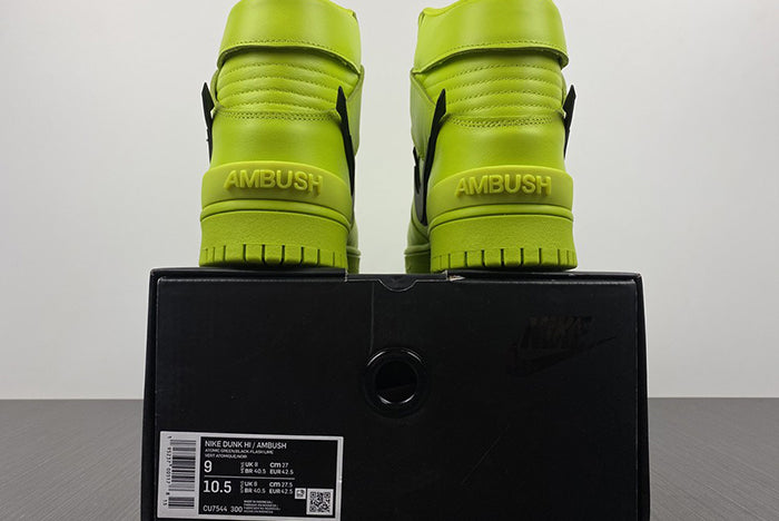 NIKE DUNK HIGH AMBUSH "FLASH LIME"