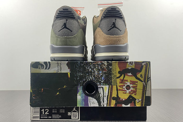 AIR JORDAN 3 RETRO "PATCHWORK CAMO"