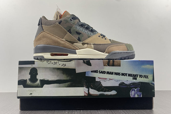 AIR JORDAN 3 RETRO "PATCHWORK CAMO"