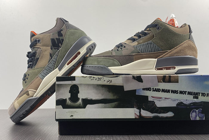 AIR JORDAN 3 RETRO "PATCHWORK CAMO"