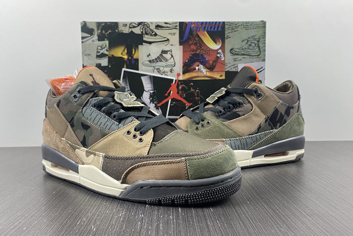 AIR JORDAN 3 RETRO "PATCHWORK CAMO"