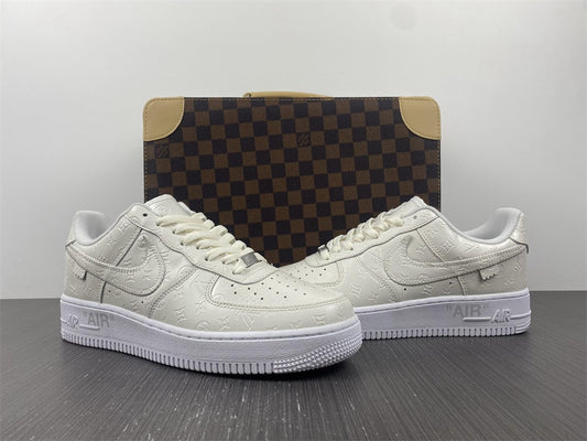 NIKE AIR FORCE 1 LOW OFF-WHITE "CREAM WHITE BLACK"