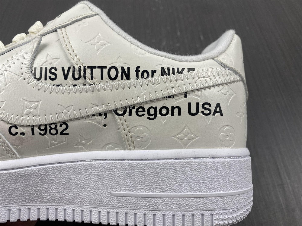 NIKE AIR FORCE 1 LOW OFF-WHITE "CREAM WHITE BLACK"