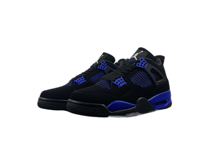 AIR JORDAN 4 "BLACK/BLUE"
