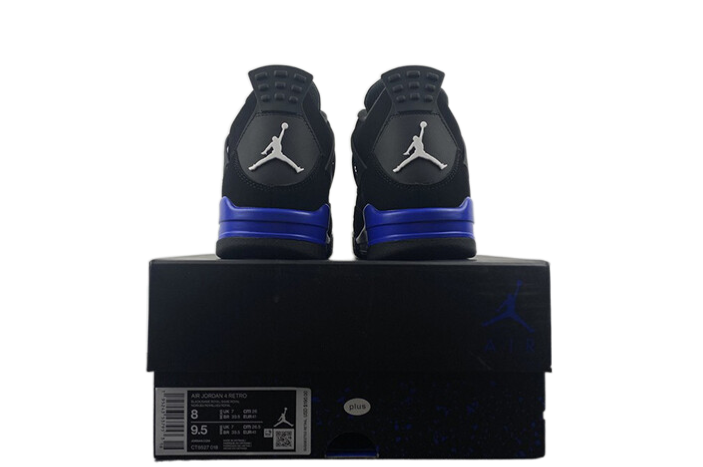 AIR JORDAN 4 "BLACK/BLUE"