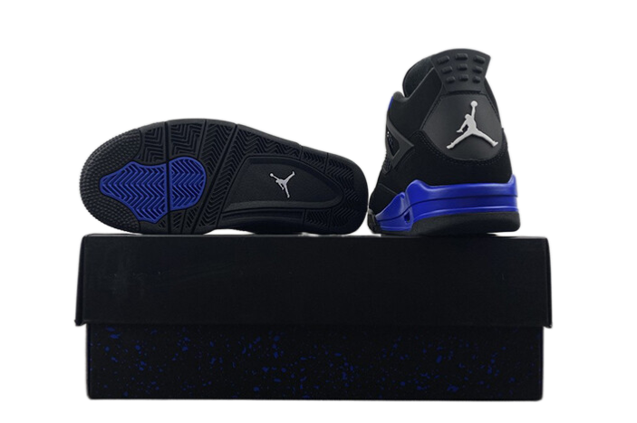 AIR JORDAN 4 "BLACK/BLUE"