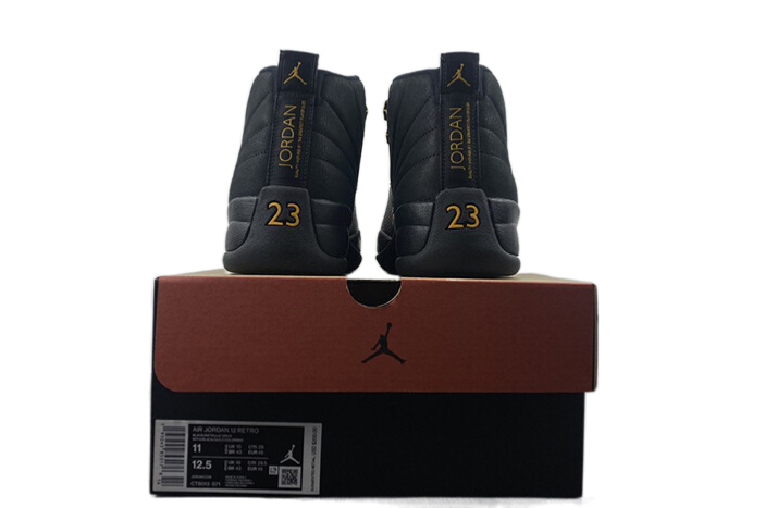 AIR JORDAN 12 "BLACK TAXI"