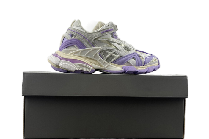 BALENCIAGA TRACK.2 PURPLE WHITE