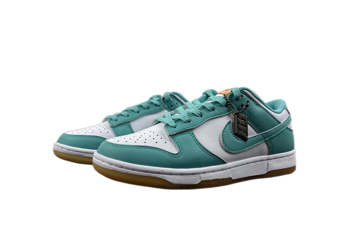 NIKE DUNK LOW WHITE TURQUOISE