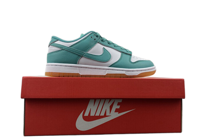 NIKE DUNK LOW WHITE TURQUOISE